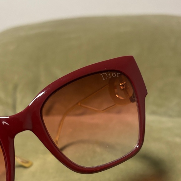 Dior Deep Red Sunglasses